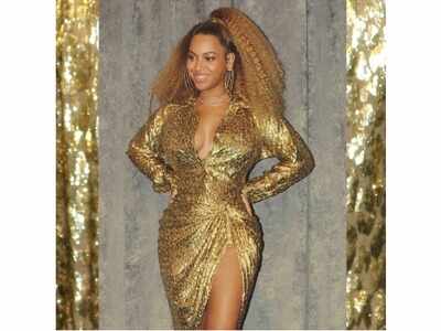 beyonce gold sequin dress The Beyoncé main image 1