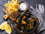 Belgium: Mussels with French Fries
