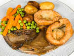 England: Roast Beef with Yorkshire Pudding