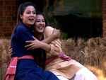 Hina Khan and Shilpa Shinde in the luxury budget task