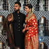 Article image for: Anushka Sharma and Virat Kohli share a candid moment at their wedding reception in New Delhi