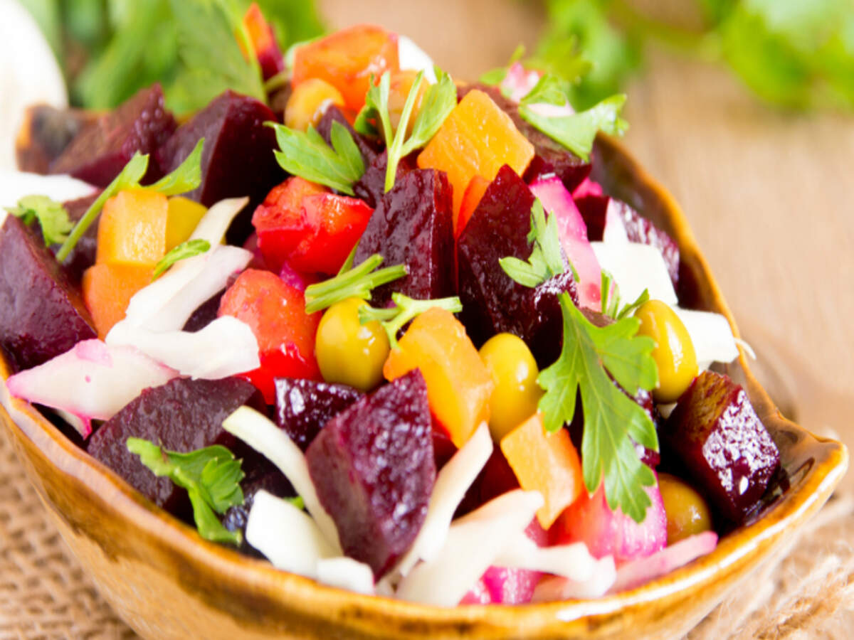 Beetroot and Potato Chaat Recipe