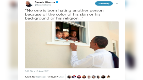 Barack Obama’s tweet quoting Nelson Mandela