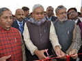 Nitish Kumar inaugurates overbridge