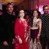 Article image for: Amitabh Bachchan and the Ambani family attend <i class="tbold">krunal pandya</i>'s wedding reception