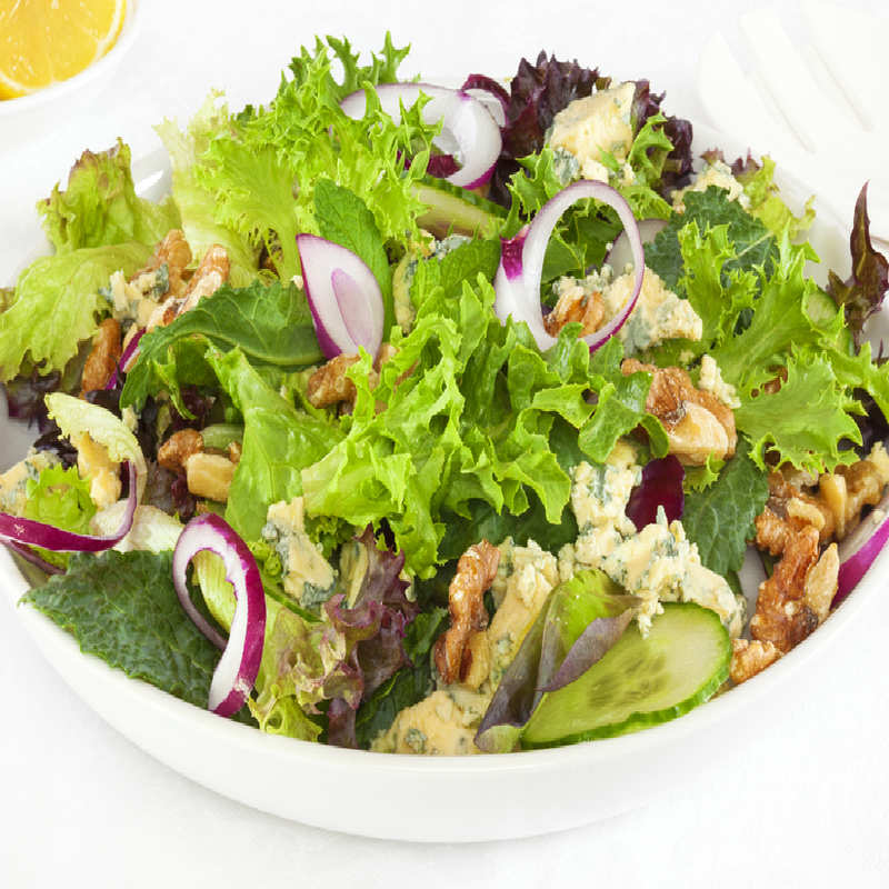Leafy green salad