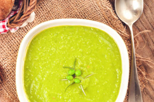 Spinach and Peas Soup