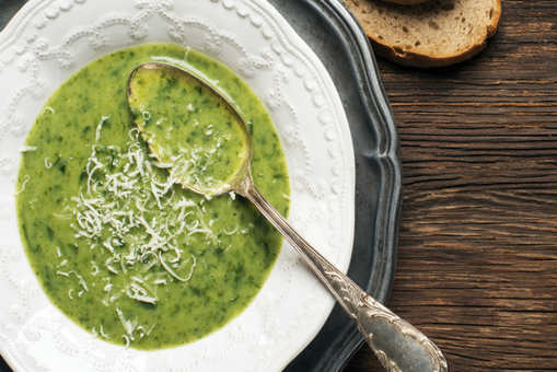 Spinach and Coriander Soup