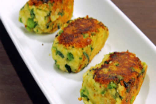 Potato and Paneer Cutlets