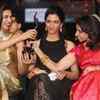 Deepika Padukone shows off her Filmfare award to mother