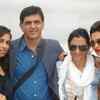 Deepika Padukone strikes a stylish pose with family