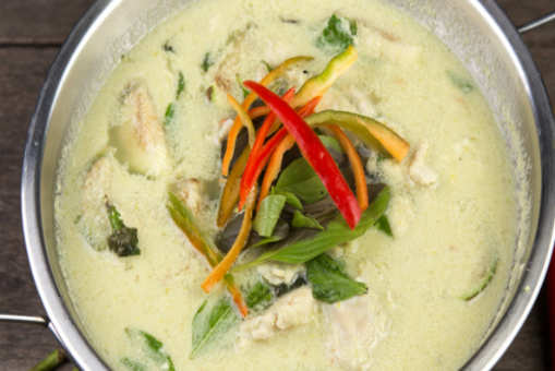 White Pumpkin and Coconut Curry