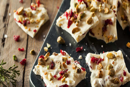 Cranberry and White Chocolate Bars