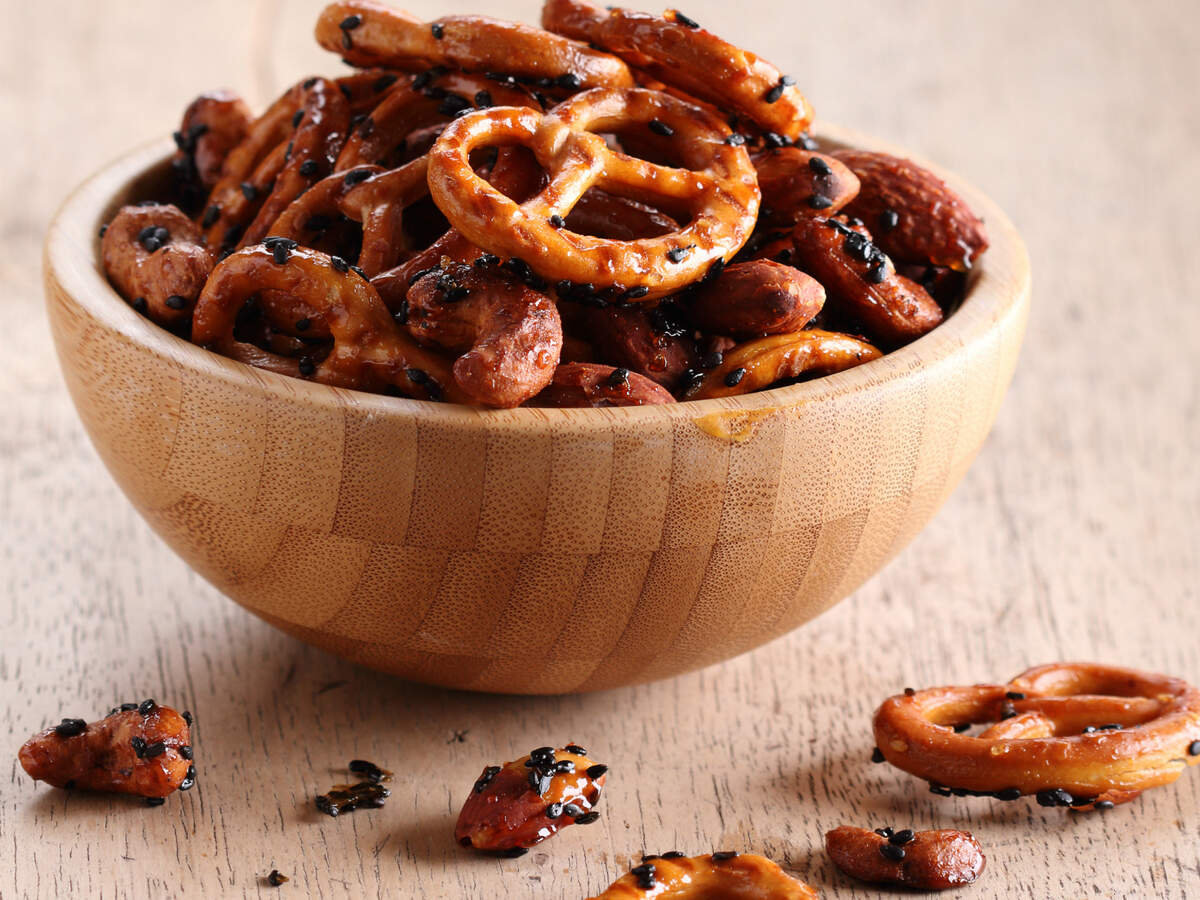 Sweet and Spicy Nuts Pretzel Recipe
