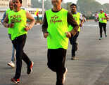 Krishna Byregwoda runs for millets