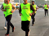 Krishna Byregwoda runs for millets