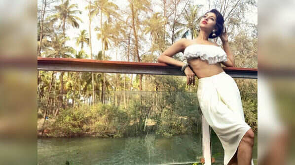Sonarika poses for the lens