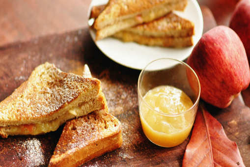 Applesauce Maple Syrup Sandwiches