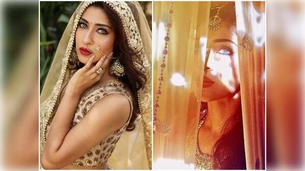 Sonarika stuns in a traditional garb