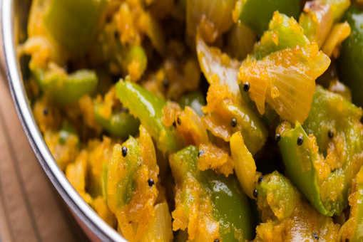 Besan Capsicum Sabzi