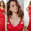 Kangana Ranaut turns up as a diva in red on the sets of ‘India’s Next Superstar’