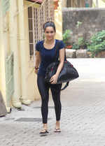 Shraddha Kapoor spotted outside a gym