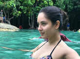 Puja Banerjee holidays in Thailand