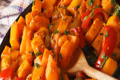 Pumpkin and Raw Mango Curry