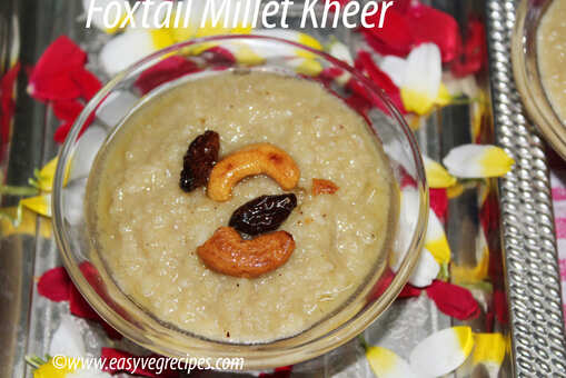 Foxtail Millet Kheer