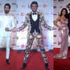 Sunny Leone, Shahid Kapoor, and Ranveer Singh make the perfect entry at the 63rd Jio Filmfare Awards 2018