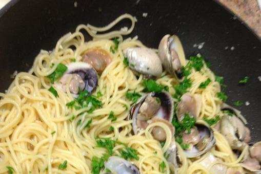 Angel Hair Pasta with Clams