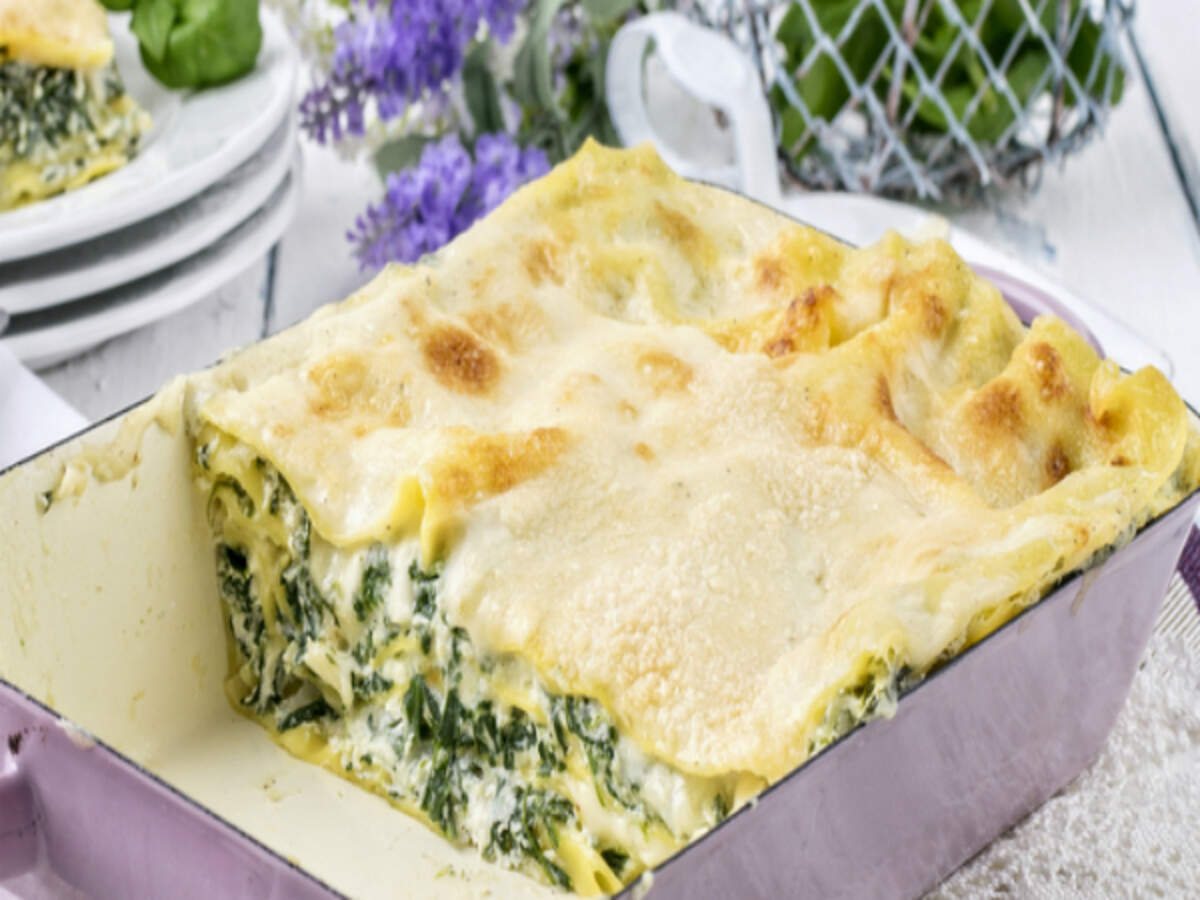 Mushroom and Spinach Lasagna Recipe