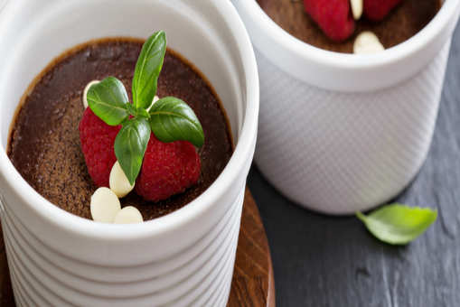 Chocolate Strawberry Pots