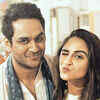 With actress Krystle D'Souza