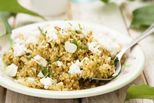 Quinoa and Cottage Cheese Salad