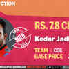 Chennai Super Kings buy Kedar Jadhav for 7.8 crores