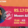 Royal Challengers Bangalore buy Moeen Ali for 1.7 crores