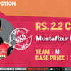Mumbai Indians buy Mustafizur Rahman for 2.2 crores