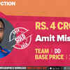 Delhi Daredevils buy Amit Mishra for 4 crores