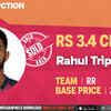 Rajasthan Royals buy Rahul Tripathi for 3.4 crore