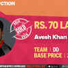 Delhi Daredevils buy Avesh Khan for 70 lakh