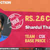 Chennai Super Kings buy Shardul Thakur for 2.6 crores