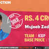 Kings XI Punjab buy Mujeeb Zadran for 4 crores