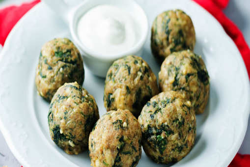 Spinach and Sweet Potato Bombs