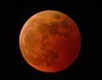 First pictures of Super Blood Moon