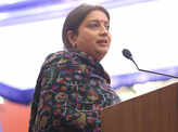 Smriti Irani attends Gender Fair