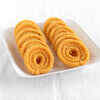 Homemade chakli or murukku