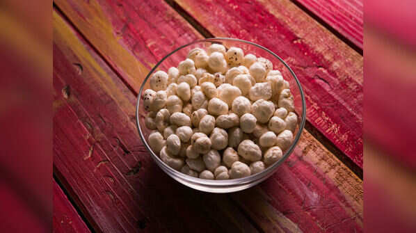 Makhana roasted in ghee with rock salt