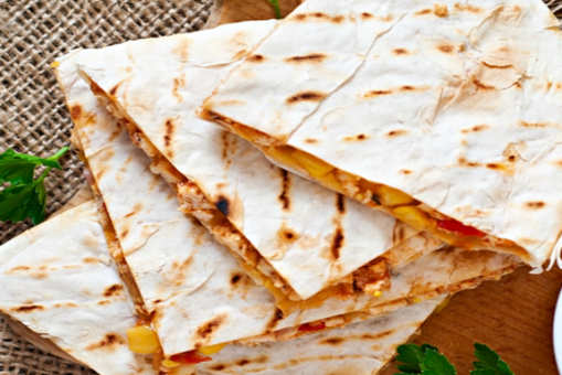 Chickpea and Corn Quesadilla