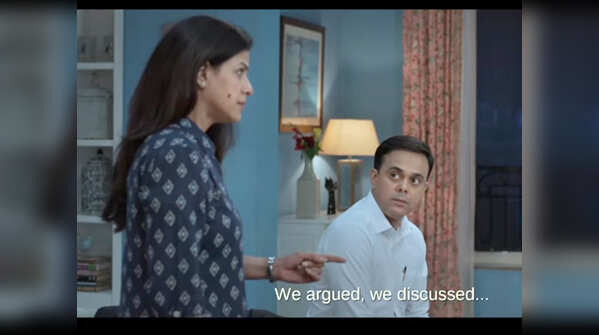 Irawati Harshe and Sumeet Raghavan together onscreen for the first time